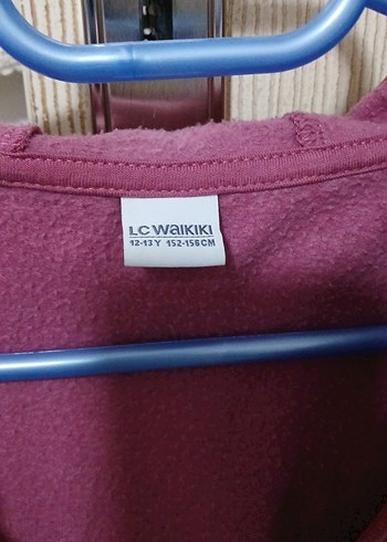 LC Waikiki kız çocuk fermuarlı şapkalı sweat