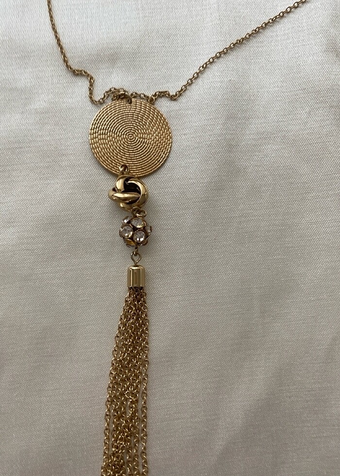 Taşlı kolye - Görsel 2