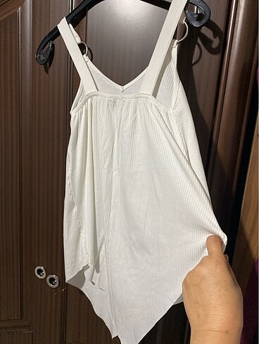 S beden askılı bluz - Görsel 4