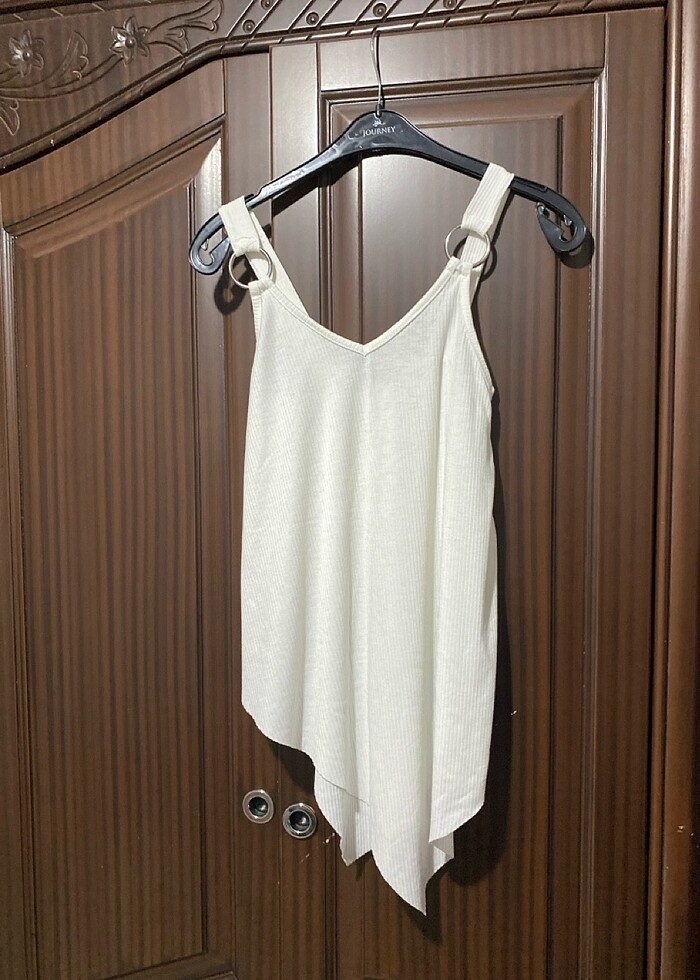 S beden askılı bluz - Görsel 3