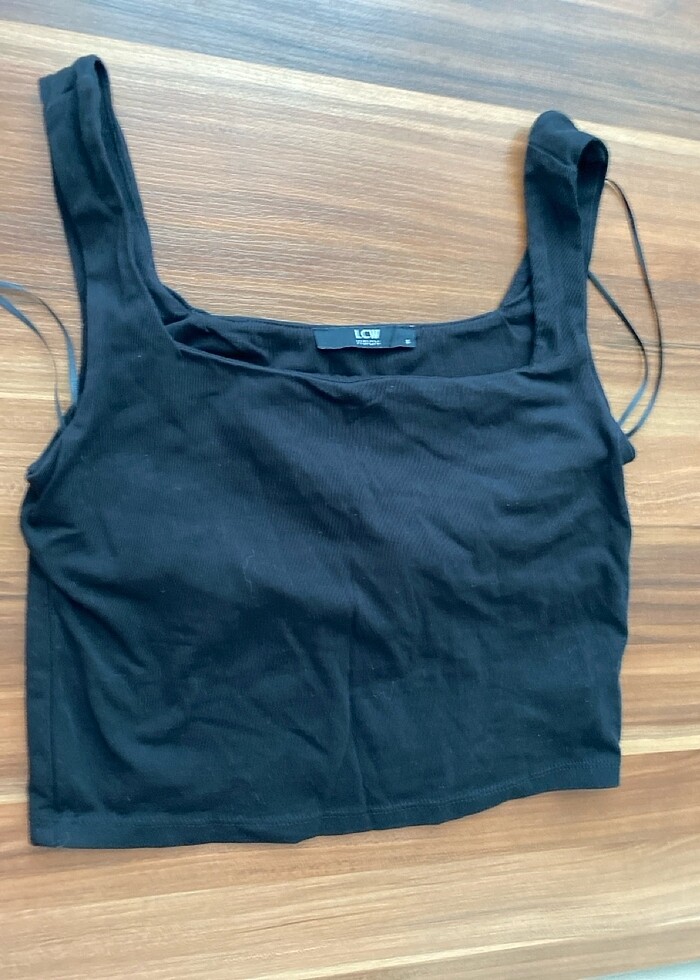 3 adet Çeşitli atlet krop karışık berrak,koton ve LCW marka - Görsel 3