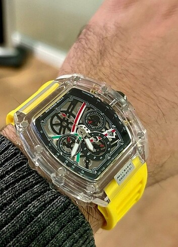 Richard Mille Mclaren Model Saat Benzeri Ürün Fonksiyonlu kutulu