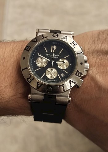 Beden Bvlgari Siyah Klasik Erkek Saati
