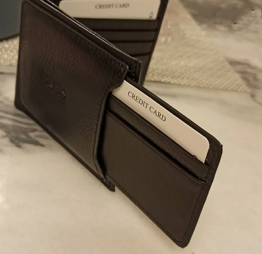 BOSS Siyah Erkek Cüzdan - Görsel 3