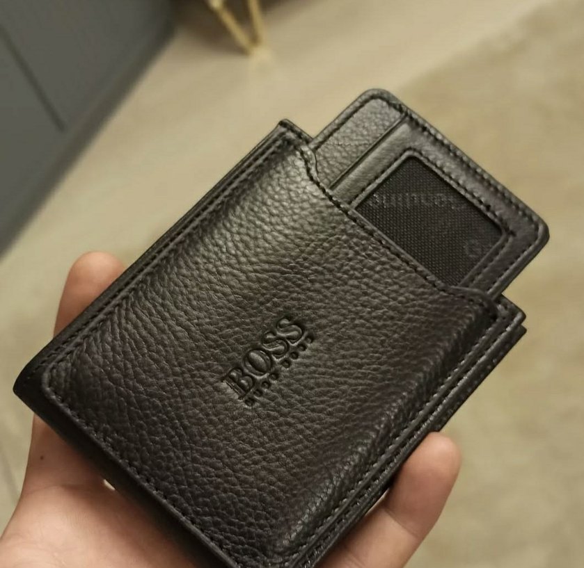 BOSS Siyah Erkek Cüzdan - Görsel 2