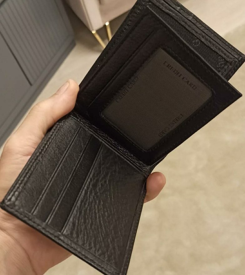 Siyah Erkek Deri Cüzdan - Görsel 5