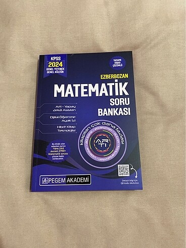 Matematik ezberbozqn soru bankası kpss2024 pegem yayınları