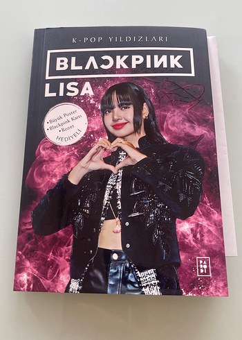 BLACKPINK Lisa K-Pop Yıldızları Dergisi