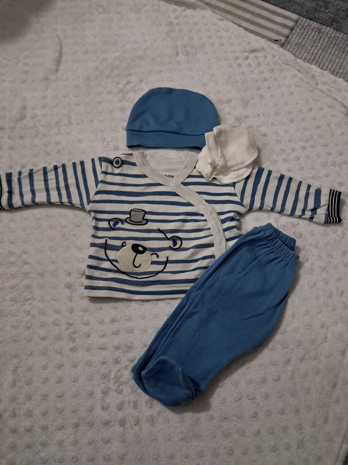 Erkek bebek 5 li hastane çıkışı - Görsel 4