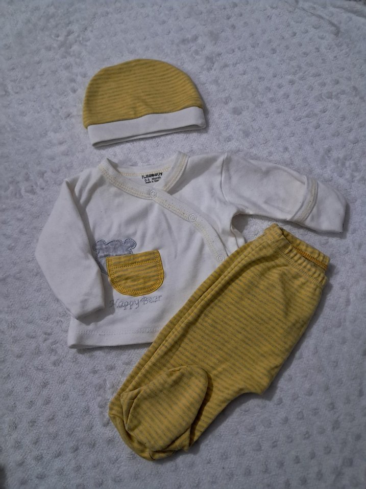 Erkek bebek 5 li hastane çıkışı - Görsel 3