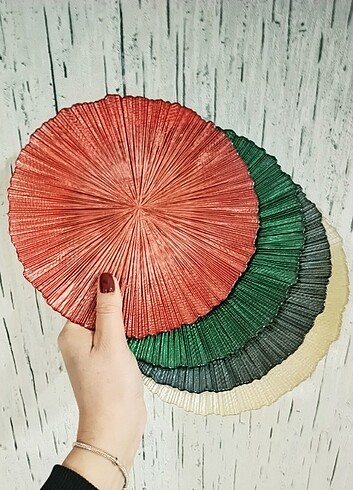  5 adet Pasta servis tabağı 