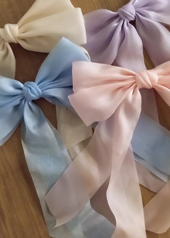 Bohem Tarzı Pastel Renkli İpek Kurdele