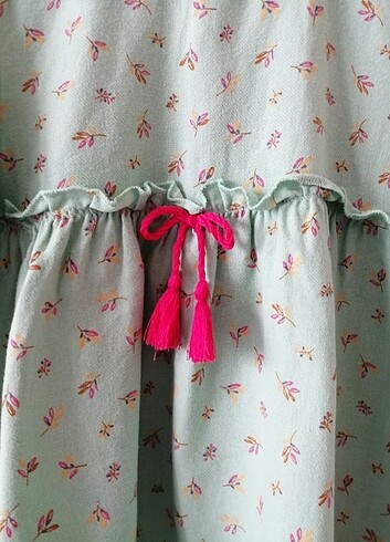 LC Waikiki LCW Baby Çiçekli Kız çocuk Elbise