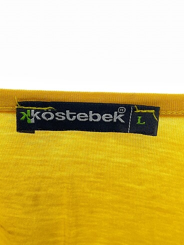 l Beden sarı Renk Diğer T-shirt %70 İndirimli.