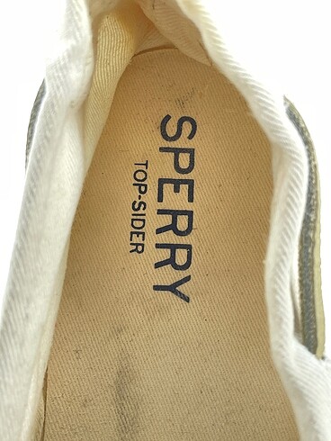 38 Beden beyaz Renk Sperry Top Sider Casual Ayakkabı %70 İndirimli.