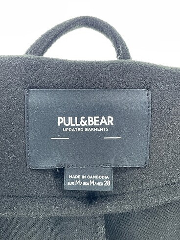 m Beden siyah Renk Pull and Bear Kaban %70 İndirimli.