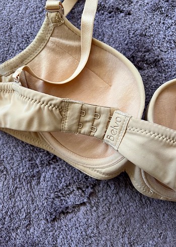 Hafif destekli push up ten rengi sütyen - Görsel 3