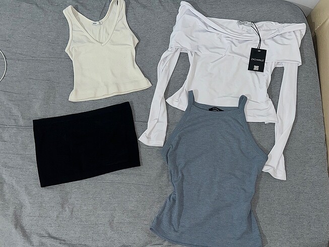 4lü crop set topludur