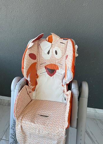 Turuncu ve Gri Bebek Mama Sandalyesi - Görsel 6