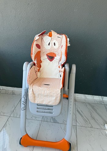 Turuncu ve Gri Bebek Mama Sandalyesi - Görsel 4