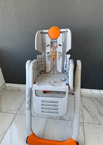 Turuncu ve Gri Bebek Mama Sandalyesi - Görsel 5