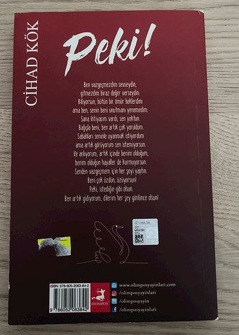 Beyaz Düğme - Canan Acar
Peki - Cihad Kök - Görsel 4