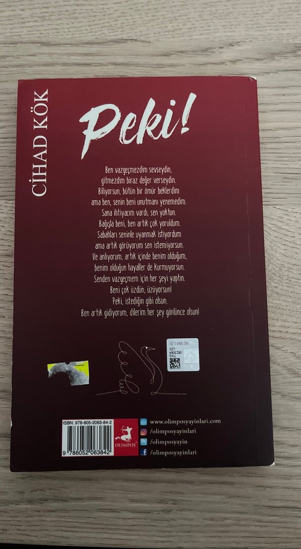 Beyaz Düğme - Canan Acar
Peki - Cihad Kök - Görsel 4