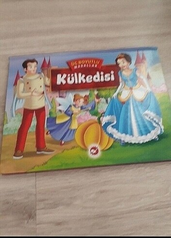  kül kedisi 3 boyutlu hikaye kitabı 