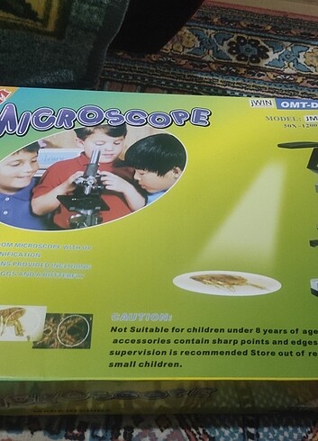 Mikroskop çocuk için