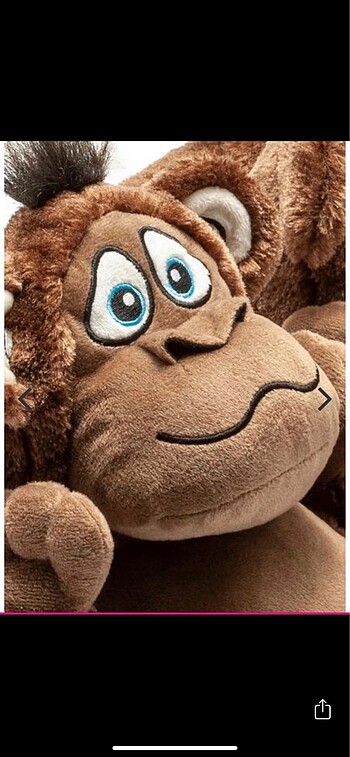 40 Beden Twigy Monkey Hayvanlı Panduf