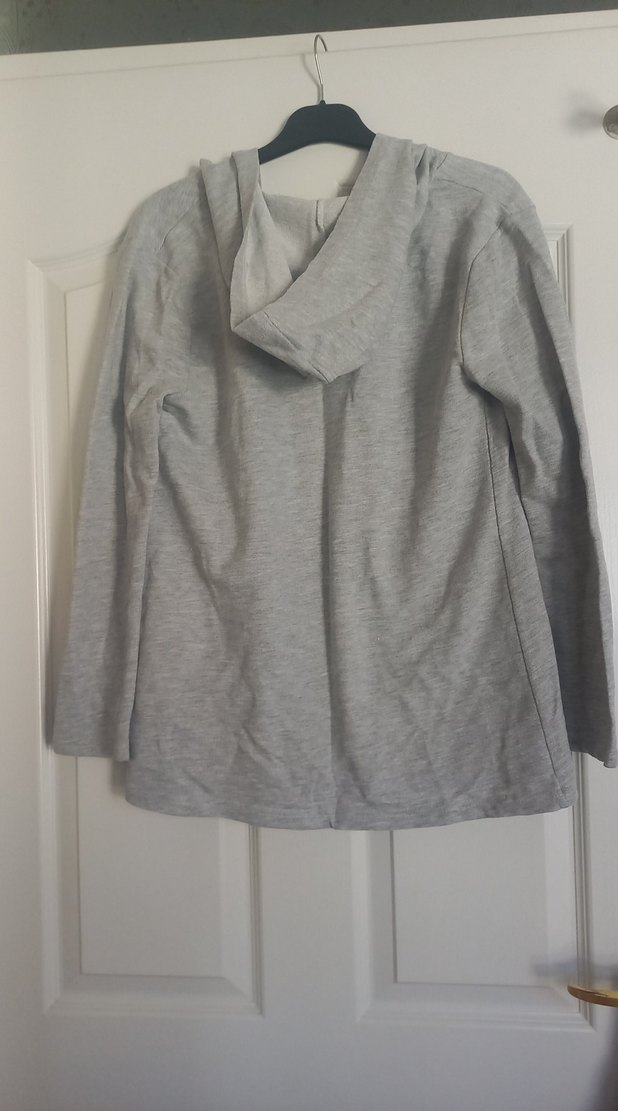 Gri Rahat Kesim ceket - Görsel 2