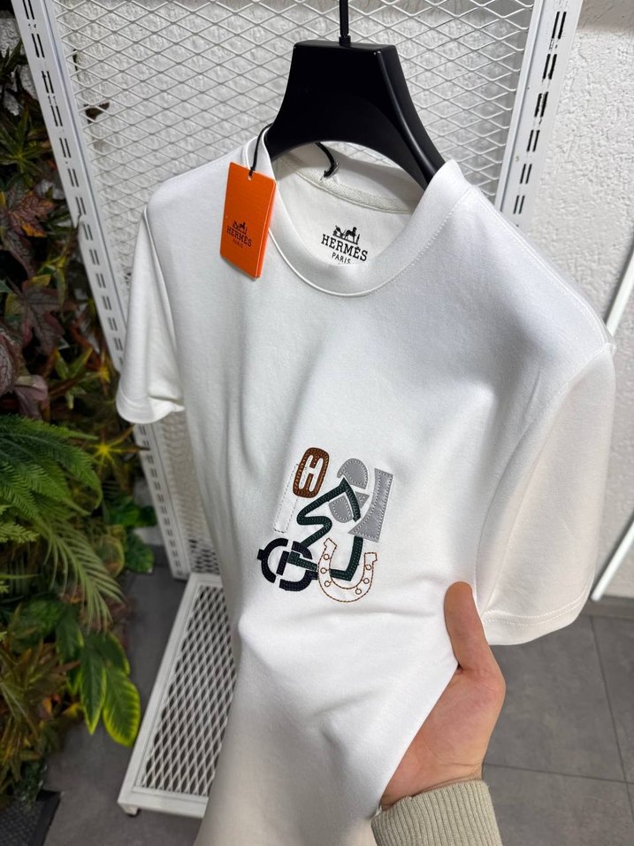 Hermes Lüx Erkek Tişört  - Görsel 3