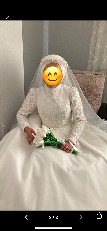 36 Beden Tesettür Gelinlik