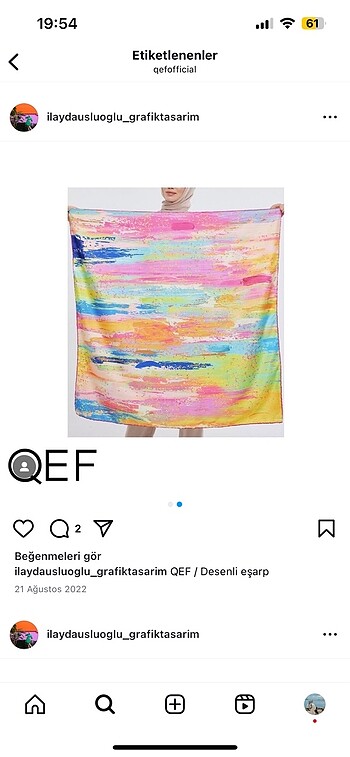 Diğer Eşarp qef tesettür