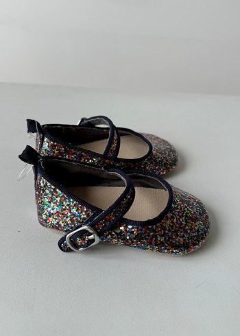 babyGap Parlak Renkli Kız Bebek Babet Ayakkabı - Görsel 2