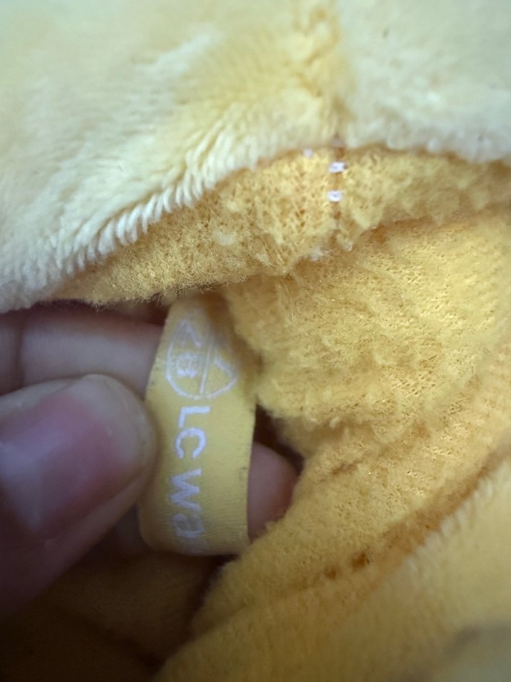 Kız Çocuk Sarı Arıcık Peluş Terlik - Görsel 3