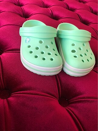 Crocs Crocs sandalet terlik mint yeşili 22-23 no