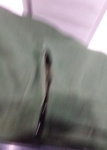 Yeşil Keten Uzun Etek, Fırfırlı, Salaş Kesim - Görsel 4