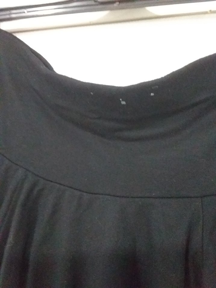 Siyah Fırfırlı Kadın Mini Etek - Görsel 4