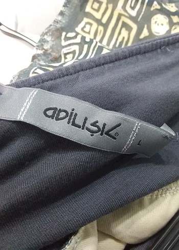 Bohem Gri Batik Desenli Kemerli Mini straplez bluz, adil ışık - Görsel 2