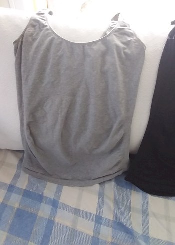 Gri Askısız Hemşirelik Atlet - Görsel 5