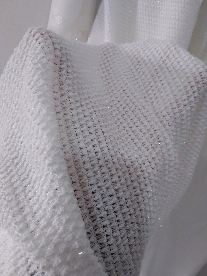 Kadın Beyaz Uzun Kollu Uzun Sabahlık - Görsel 2