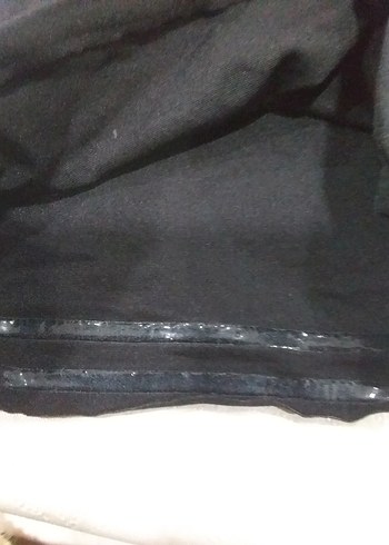 Siyah Yüksek Bel Kadın Midi Şort - Görsel 4