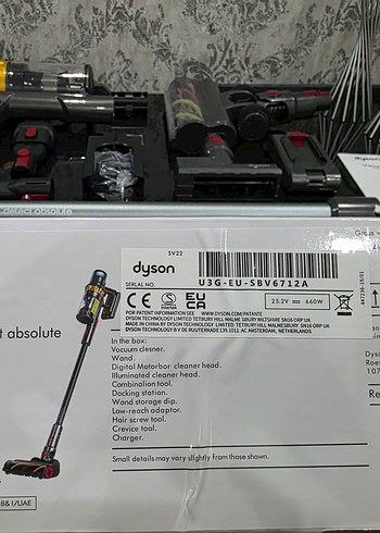 Dyson V15s Detect Absolute Kablosuz Dikey Süpürge - Görsel 6