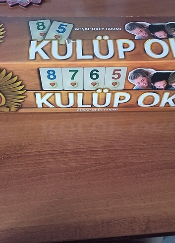 Okey Takımı Ahşap