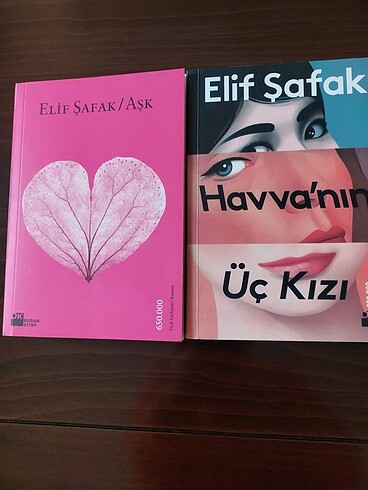 Elif Şafak aşk ve Havva?nın üç kızı (ikili set)