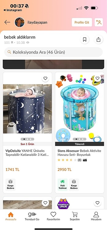 Beden Bebek aktivite havuzu