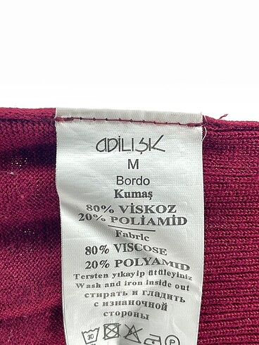 m Beden bordo Renk Adil Işık Tunik %70 İndirimli.