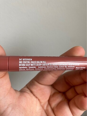  Beden Beaulis Keep It Crayon Ruj 547 İnterview