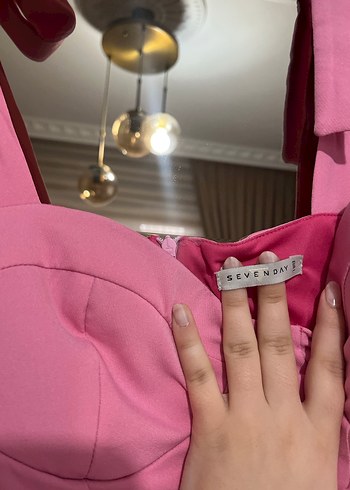 Pembe Mini
 Kadın Elbise - Görsel 2